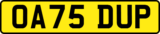 OA75DUP