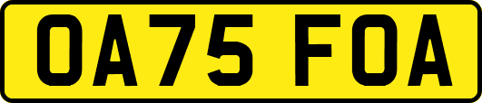 OA75FOA