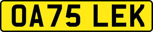 OA75LEK