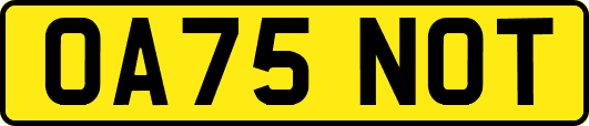 OA75NOT