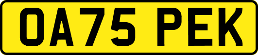 OA75PEK