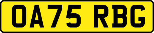 OA75RBG