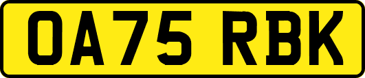 OA75RBK