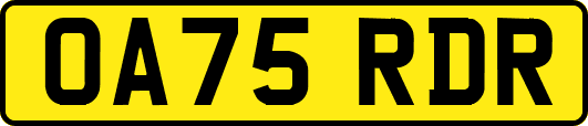 OA75RDR