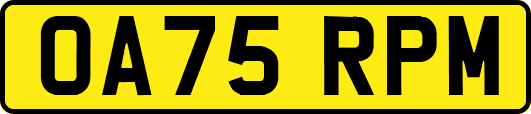 OA75RPM