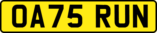 OA75RUN