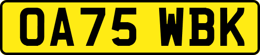 OA75WBK