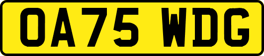 OA75WDG