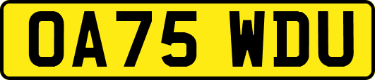 OA75WDU