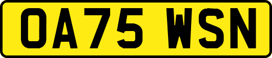 OA75WSN