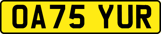 OA75YUR