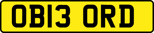 OB13ORD