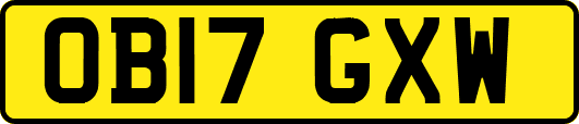 OB17GXW