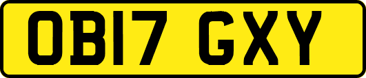 OB17GXY