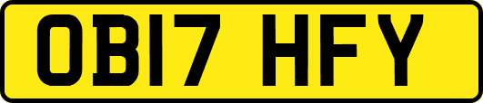 OB17HFY