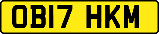 OB17HKM
