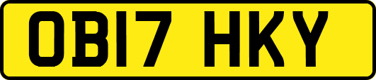 OB17HKY