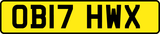 OB17HWX