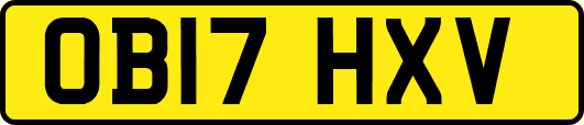 OB17HXV