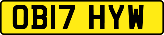 OB17HYW