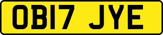 OB17JYE