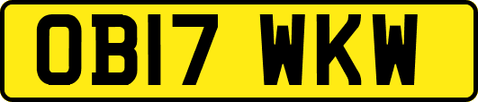 OB17WKW