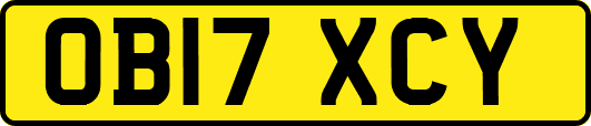 OB17XCY