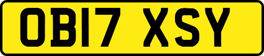 OB17XSY