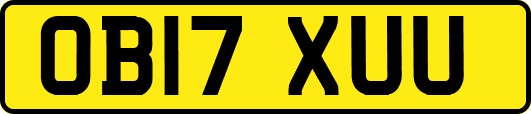 OB17XUU