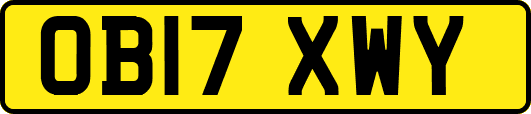 OB17XWY