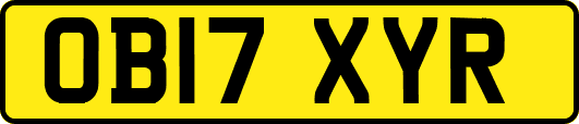OB17XYR