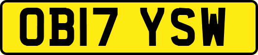 OB17YSW