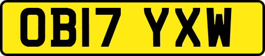 OB17YXW