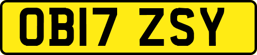 OB17ZSY