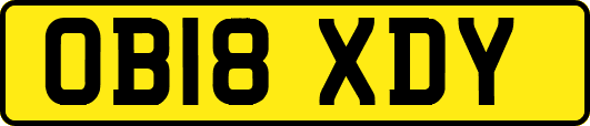 OB18XDY