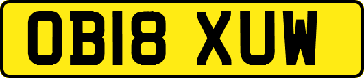 OB18XUW