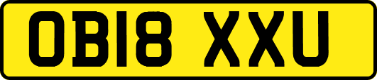 OB18XXU