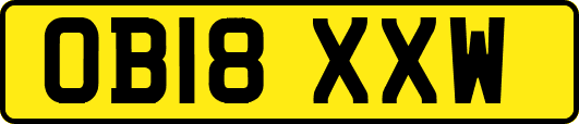 OB18XXW