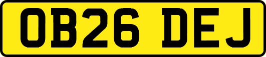 OB26DEJ