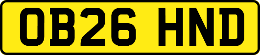 OB26HND