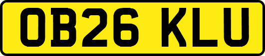 OB26KLU