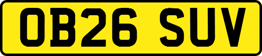 OB26SUV