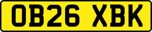 OB26XBK