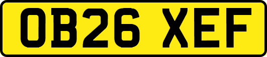 OB26XEF