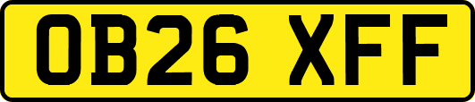 OB26XFF