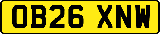 OB26XNW