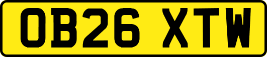 OB26XTW