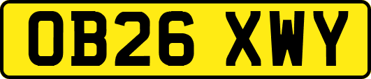 OB26XWY