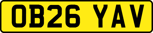 OB26YAV