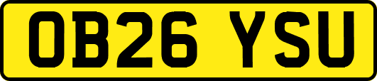 OB26YSU